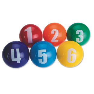 numbered balls